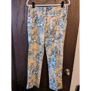 4/$12 Karen Kane Lifestyle Size 8 People & Nature Straight Leg Pants